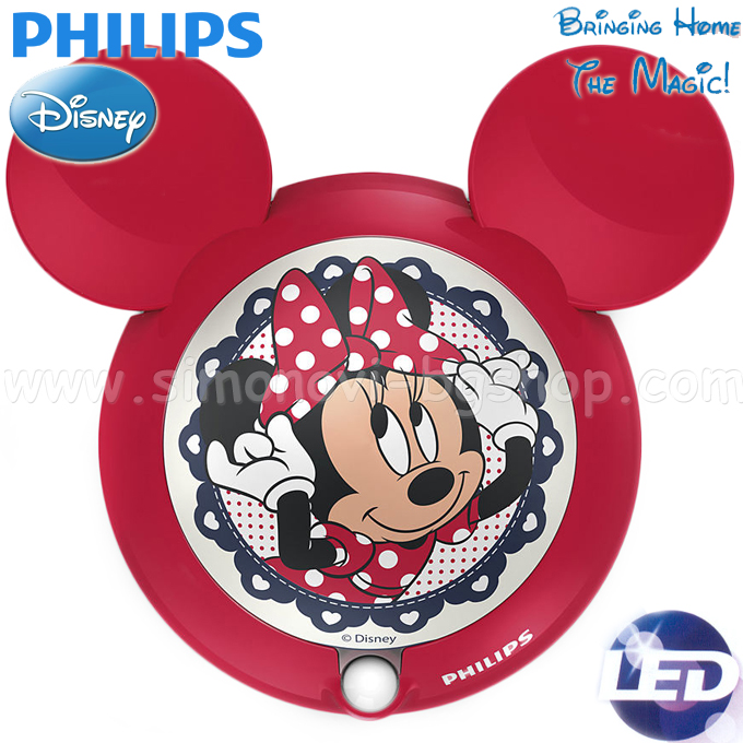 Philips - LED Night light with motion sensors Minnie Mouse