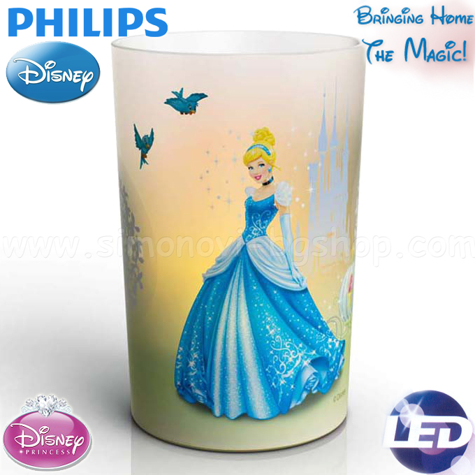 Philips - Candle Disney Cinderella Living Colors LED