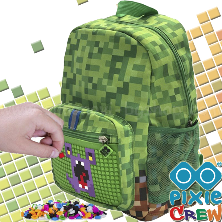 Pixie Crew Backpack for kindergarten and preschool Minecraft PXB-18-95