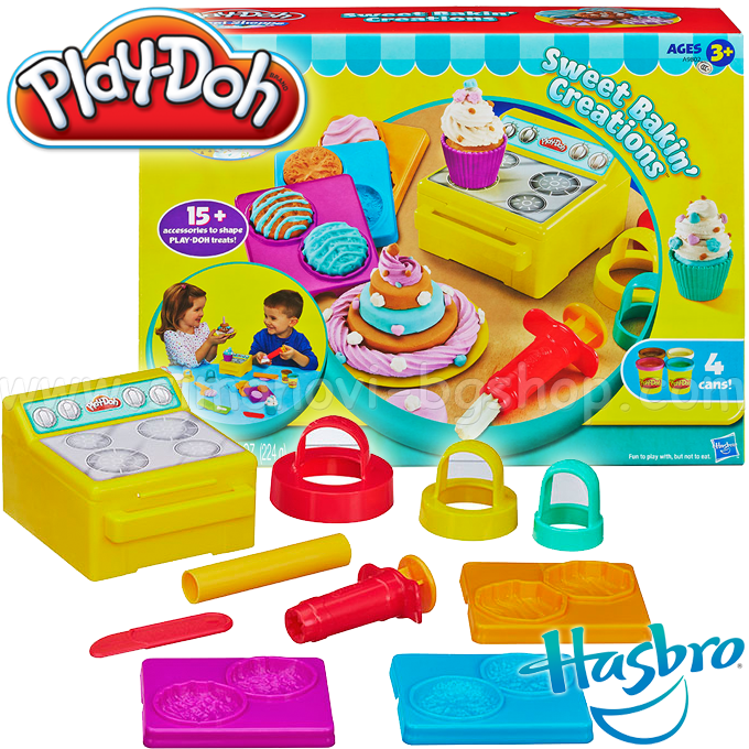 *Hasbro Play-doh   Sweet Bakin' Creations A9802
