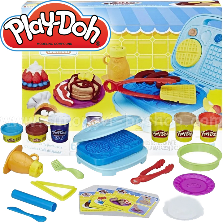 Hasbro Playdoh Пекарна за закуска B9739 Hasbro Playdoh Пекарна за закуска B9739