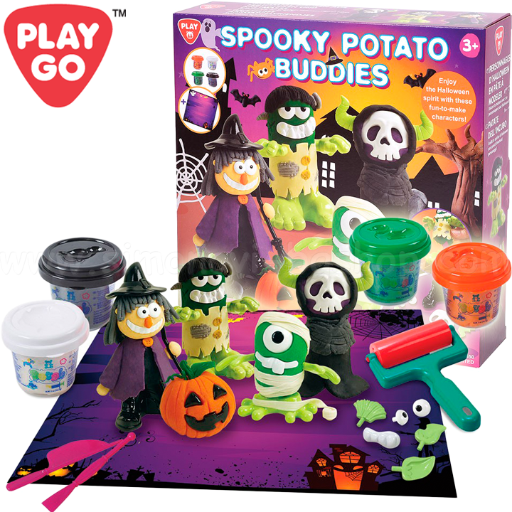 PlayGo Dought Set de monștri plastilin 8550
