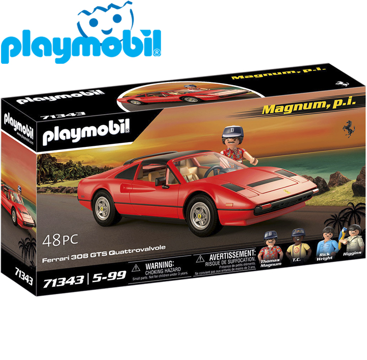 Playmobil Magnum p.i. Ferrari 308 GTS 71343