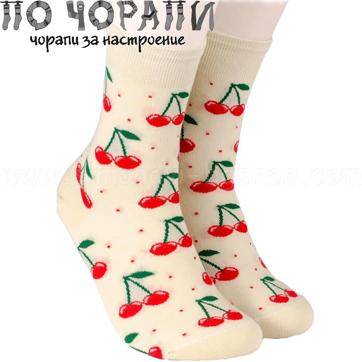 По чорапи с Чорапи с Черешки в екрю По чорапи с Чорапи с Черешки в екрю