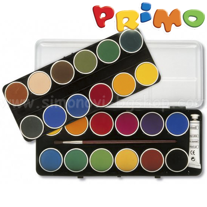 Primo Watercolor paint 24 colors 124A24TGR