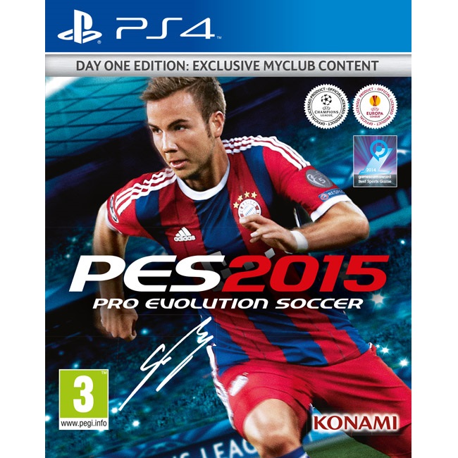 PS4 Konami Bandai   Pro Evolution Soccer 2015 Day