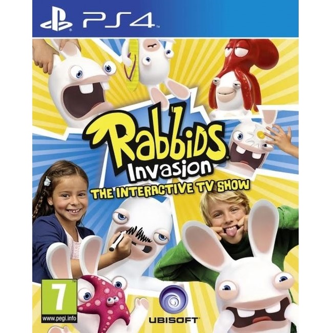 PS4 UbiSoft   Rabbids Invasion The Interactive TV