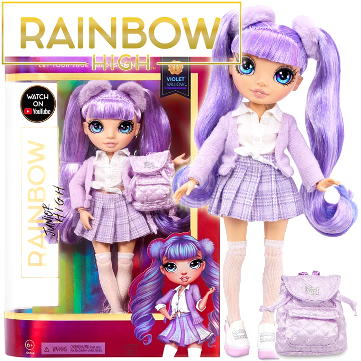 *Rainbow High High Fashion  2 Violet Willow 579884