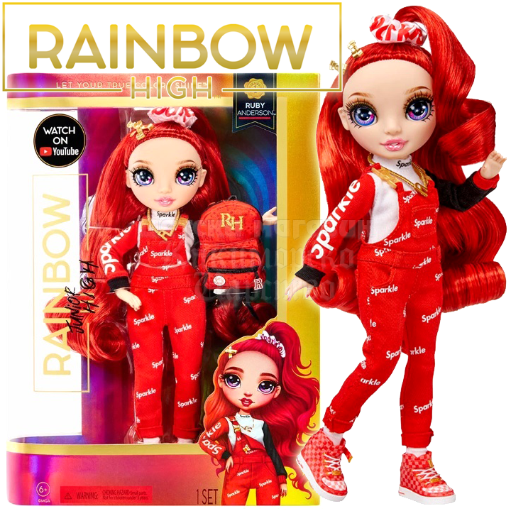 *Rainbow High High Fashion  1  Ruby Anderson 579946