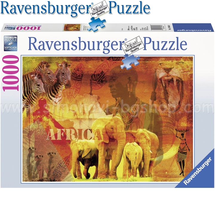 **Ravensburger -  1000. "  " 19366