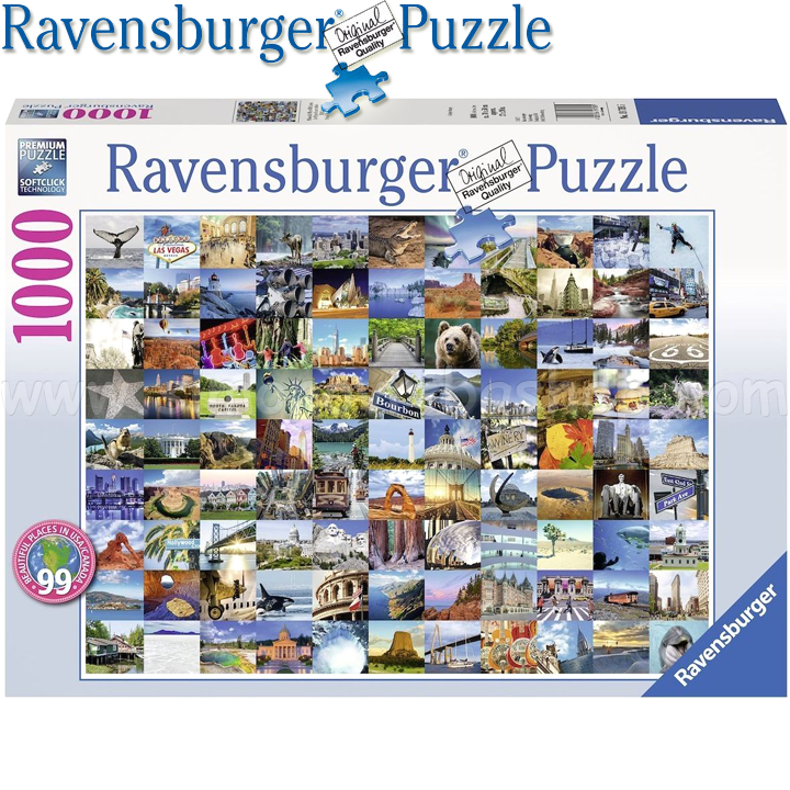 Ravensburger -  1000. "99      " 19709