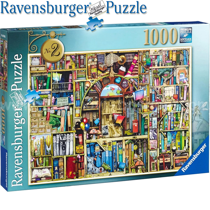 Ravensburger Пъзел 1000ч. Книги 19418 Ravensburger Пъзел 1000ч. Книги 19418