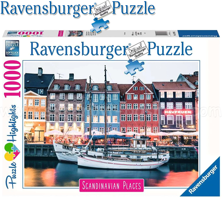 Ravensburger Scandinavian Places  1000  ,  16739