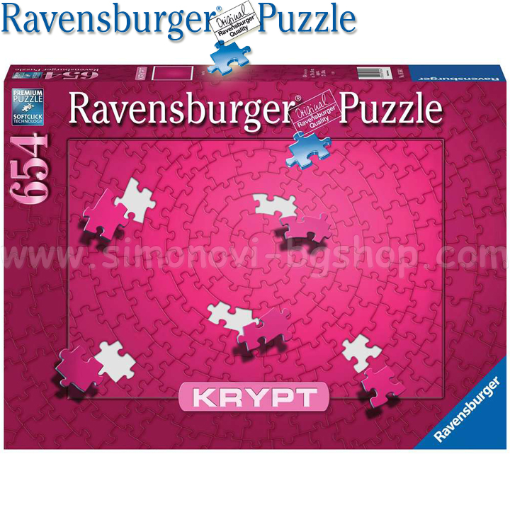 Ravensburger  654  Krypt Pink 16564