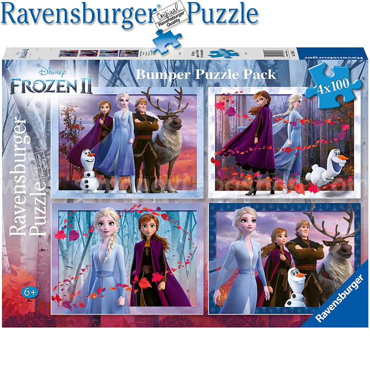 *Ravensburger   4 x 100. "  2" 12885
