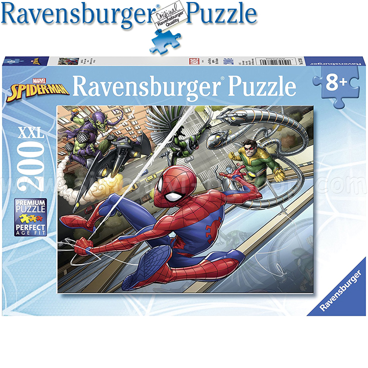 *Ravensburger XXL Пъзел 200ч. Спайдърмен 12730 *Ravensburger XXL Пъзел 200ч. Спайдърмен 12730