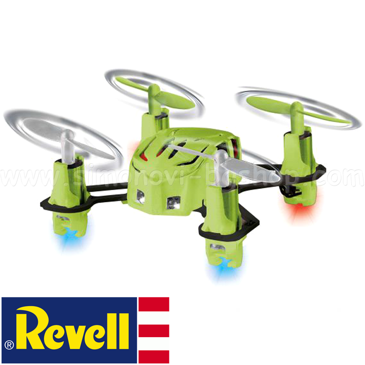Revell Mini quadcopter Nano Quad green - RC management R23943