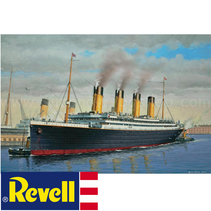 Revell Сглобяем модел Кораб R.M.S. Олимпик 1911 R05212 Revell Сглобяем модел Кораб R.M.S. Олимпик 1911 R05212