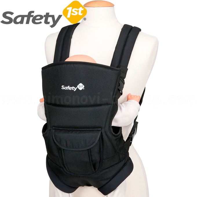 Safety 1st Youmi Full Black Two-Position Kangaroo Baby Safety 1st Youmi Full Black Two-Position Kangaroo Baby