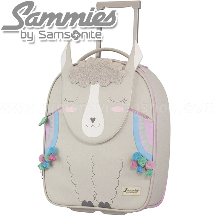 Happy Sammies by Samsonite Детски куфар 45 см. Ламата Обри Happy Sammies by Samsonite Детски куфар 45 см. Ламата Обри
