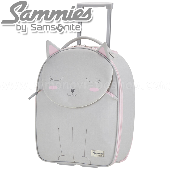 Happy Sammies by Samsonite Детски куфар 45 см. Коте Happy Sammies by Samsonite Детски куфар 45 см. Коте