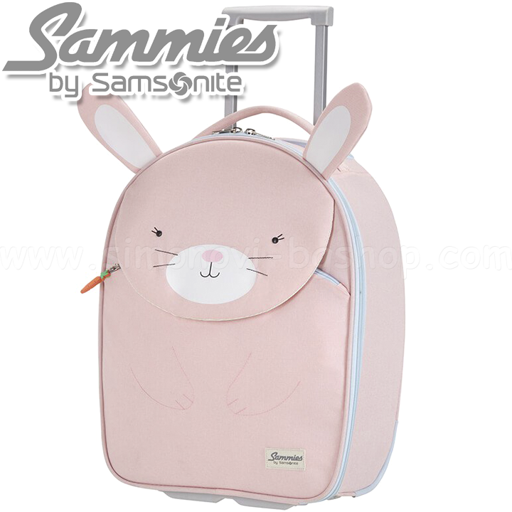 Happy Sammies by Samsonite Детски куфар 45 см. Розово Зайче Happy Sammies by Samsonite Детски куфар 45 см. Розово Зайче