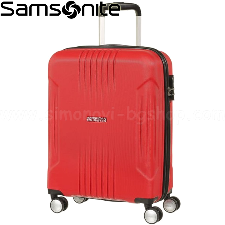 * American Tourister by Samsonite    55 . Tracklite Red