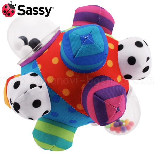 Sassy - Rattle Toy happy ball 80109