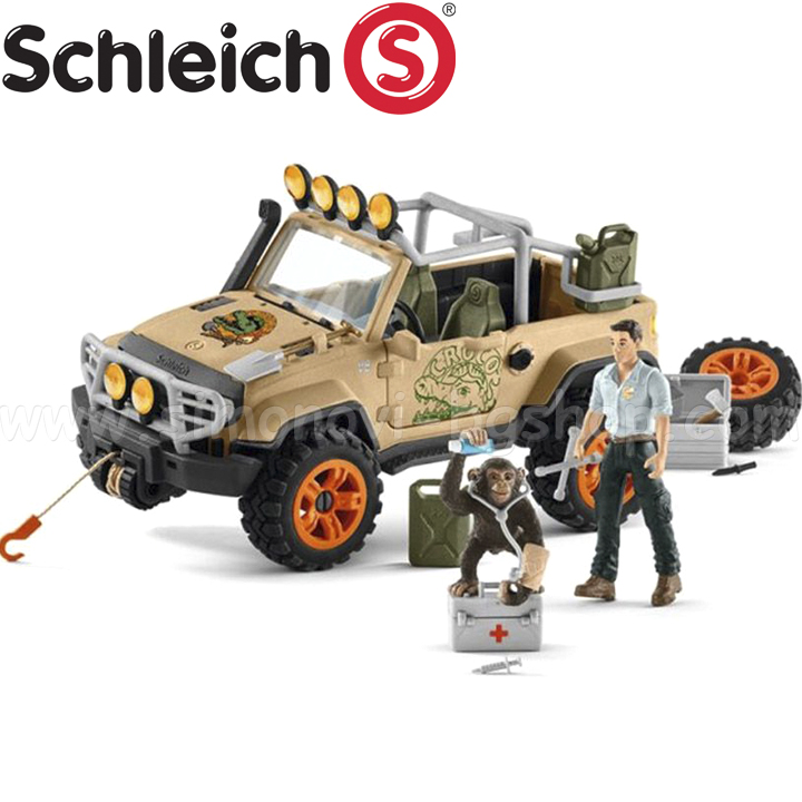 Schleich - Jeep 4x4 with winch 42410-02110