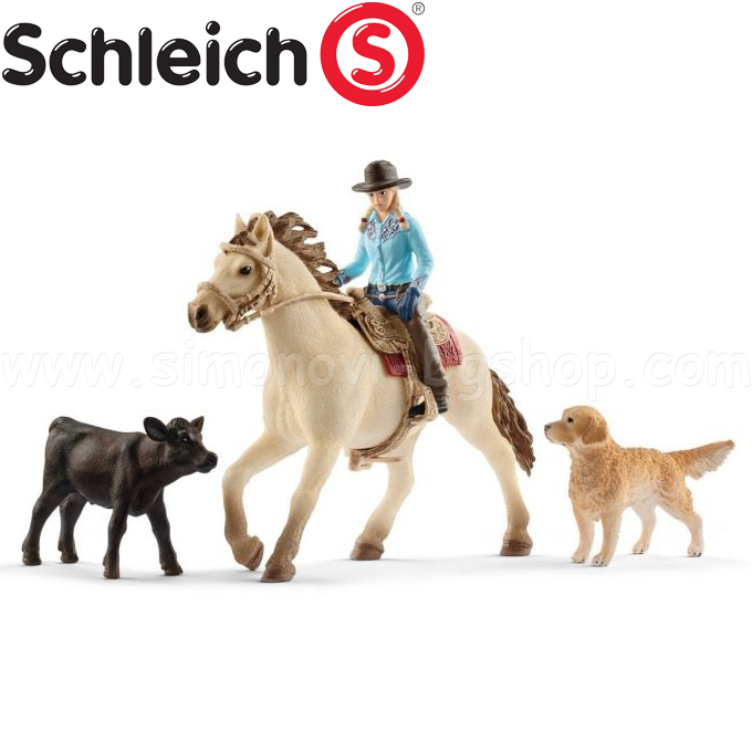 Schleich - Riding House with Pets 42419