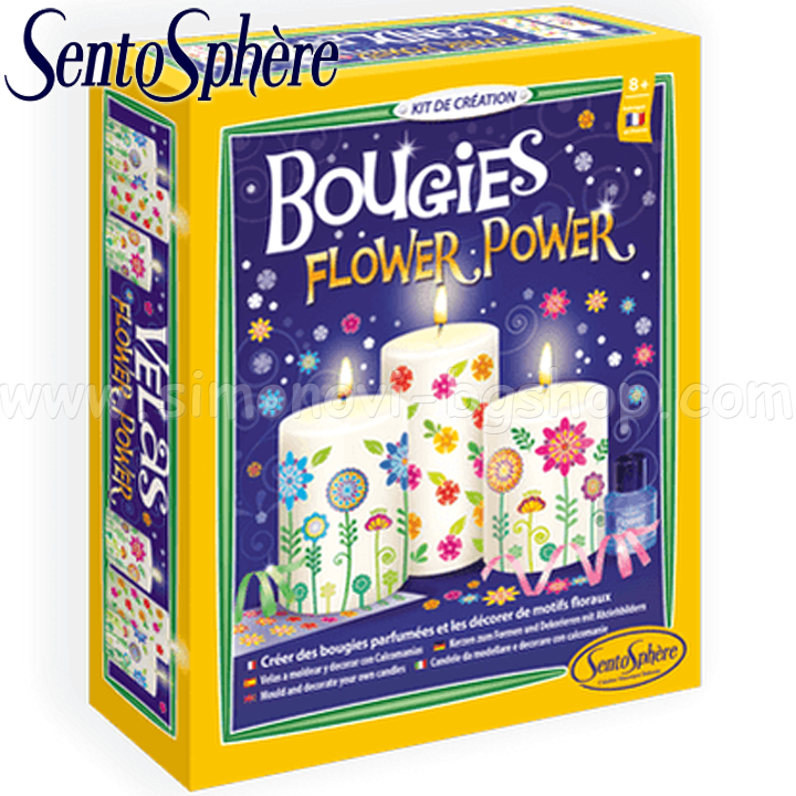 Sentosphere - joc Make Flower Power 2353 Lumânări