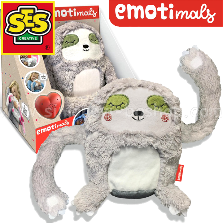 *SES Creative Emotimals Плюшено животинче Lenny 14461 *SES Creative Emotimals Плюшено животинче Lenny 14461