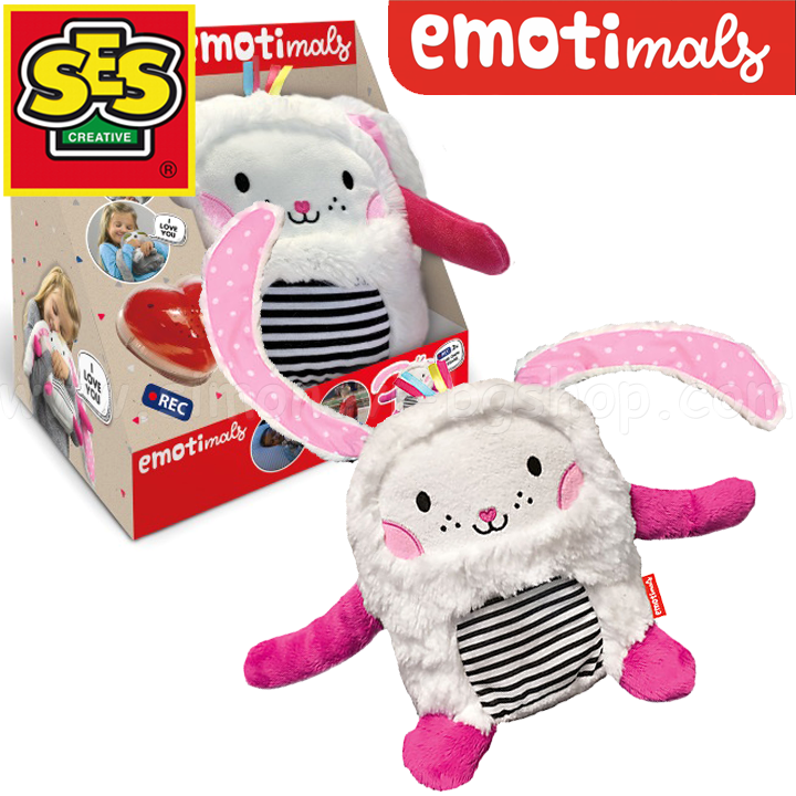 *SES Creative Emotimals Плюшено животинче Lilly 14462 *SES Creative Emotimals Плюшено животинче Lilly 14462