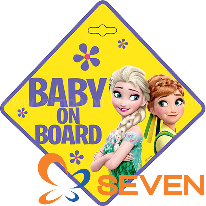 Seven Polska BABY ON BOARD FROZEN 9611