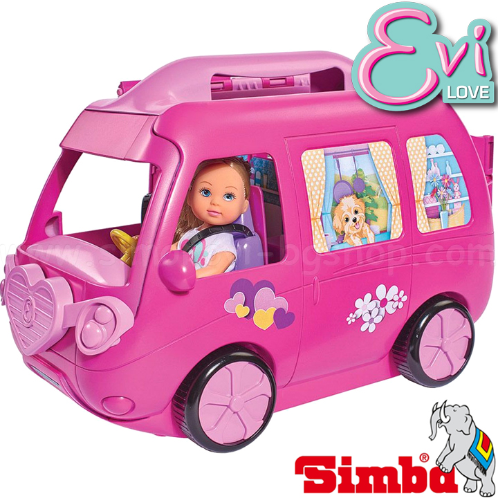 Simba - Evi Love Кукла Еви с кемпер за ваканция 105733275038 Simba - Evi Love Кукла Еви с кемпер за ваканция 105733275038