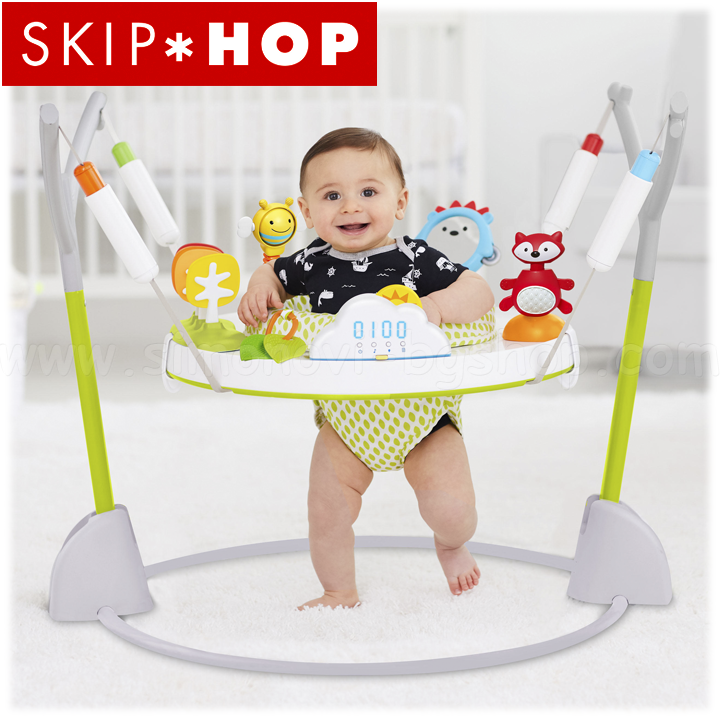 Skip Hop® Бебешко сгъваемо бънджи на стойка Explore and More Jumpscape 304350 Skip Hop® Бебешко сгъваемо бънджи на стойка Explore and More Jumpscape 304350
