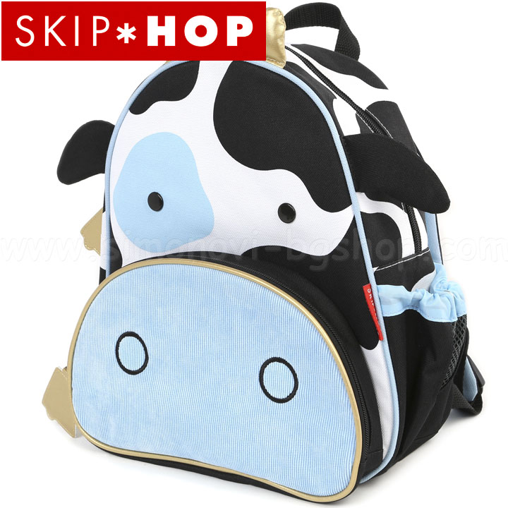Skip Hop® Раница за детска градина Zoo Кравата Чедър 210226 Skip Hop® Раница за детска градина Zoo Кравата Чедър 210226