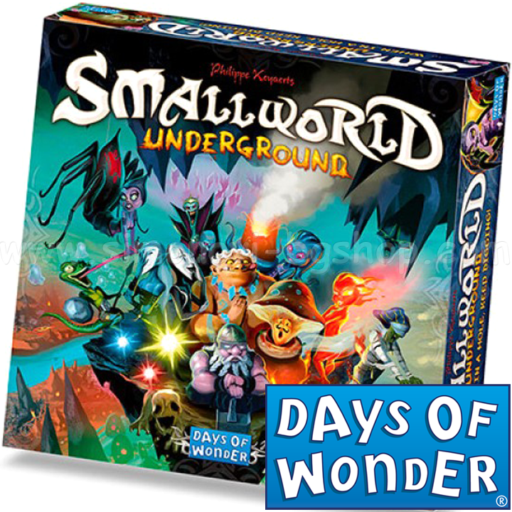 Ticket to RideSmall World Underground Board game in Bulgarian - Days of Wonder