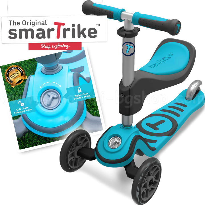SmarTrike SmarTrike Scooter Scooter T1 Pink 2020200Scooter T1 Blue 2020100 SmarTrike SmarTrike Scooter Scooter T1 Pink 2020200Scooter T1 Blue 2020100