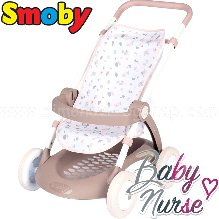 * Smoby Baby Nurse Doll Carucior 3032162540183