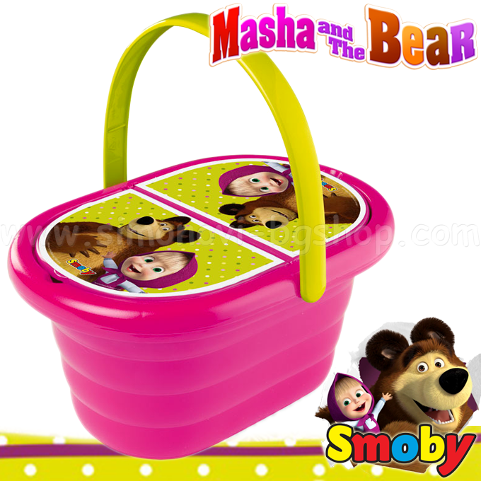 *Smoby Masha and the Bear Кошничка за пикник 310515