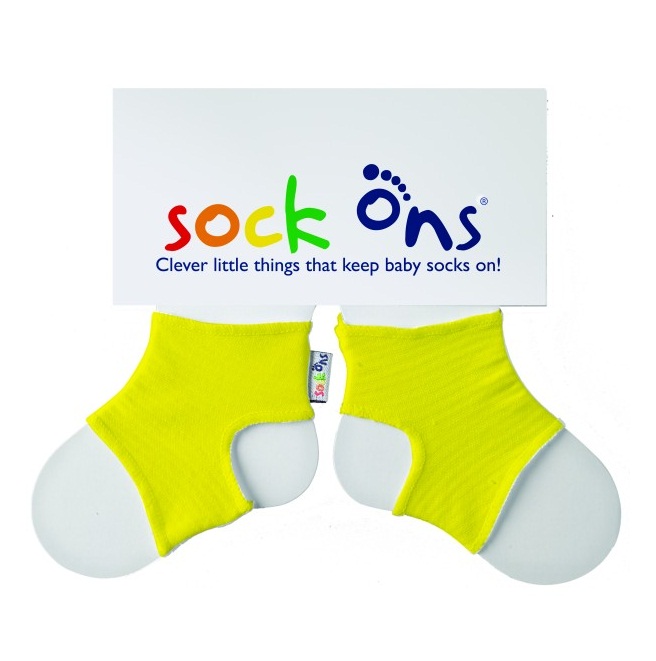 Sock Ons -  Yellow