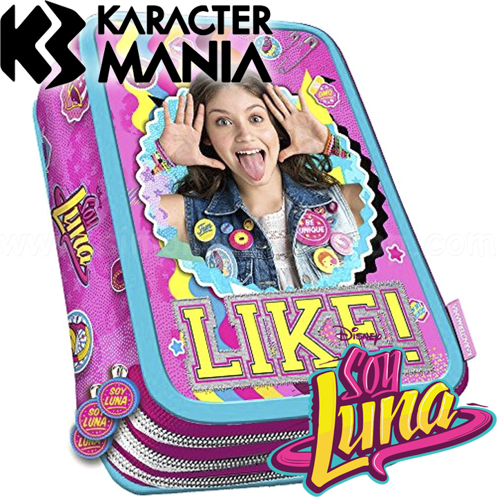 Soy Luna Троен пълен несесер 938657 KaracterMania Soy Luna Троен пълен несесер 938657 KaracterMania