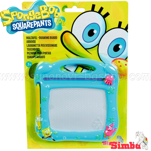 * Sponge Bob planșetă de desen Sponge Bob de 14 cm. -