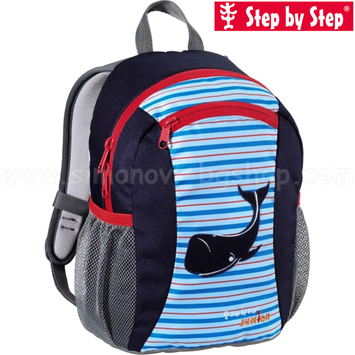 Step by Step Backpack Talent Step by Step - Junior Talent Детска раничка Blue Wh Step by Step Backpack Talent Step by Step - Junior Talent Детска раничка Blue Wh