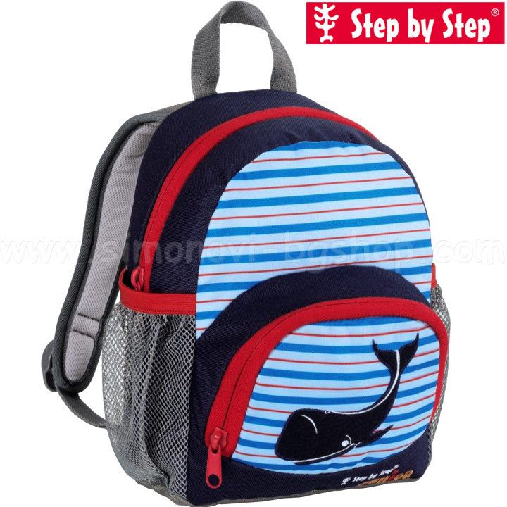 Step by Step Backpack Dressy Blue Whale 119682 Step by Step Backpack Dressy Blue Whale 119682