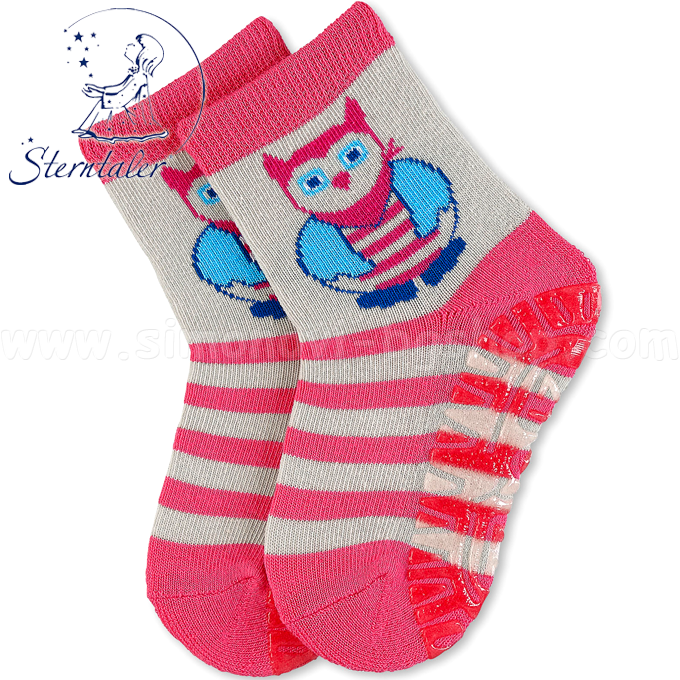 Sterntaler Чорапи със силиконова подметка за момичета 8031671 Sterntaler Чорапи със силиконова подметка за момичета 8031671