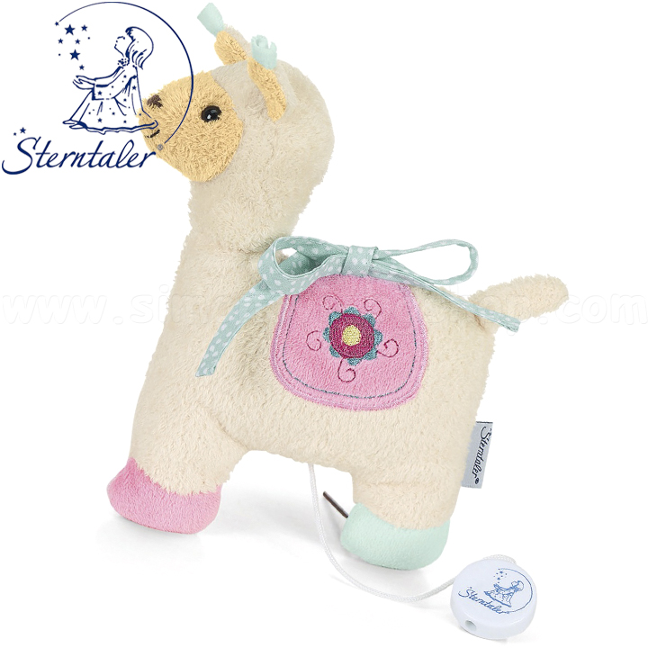 Sterntaler Lotte Бебешка музикална играчка 18см Лама 6001953 Sterntaler Lotte Бебешка музикална играчка 18см Лама 6001953