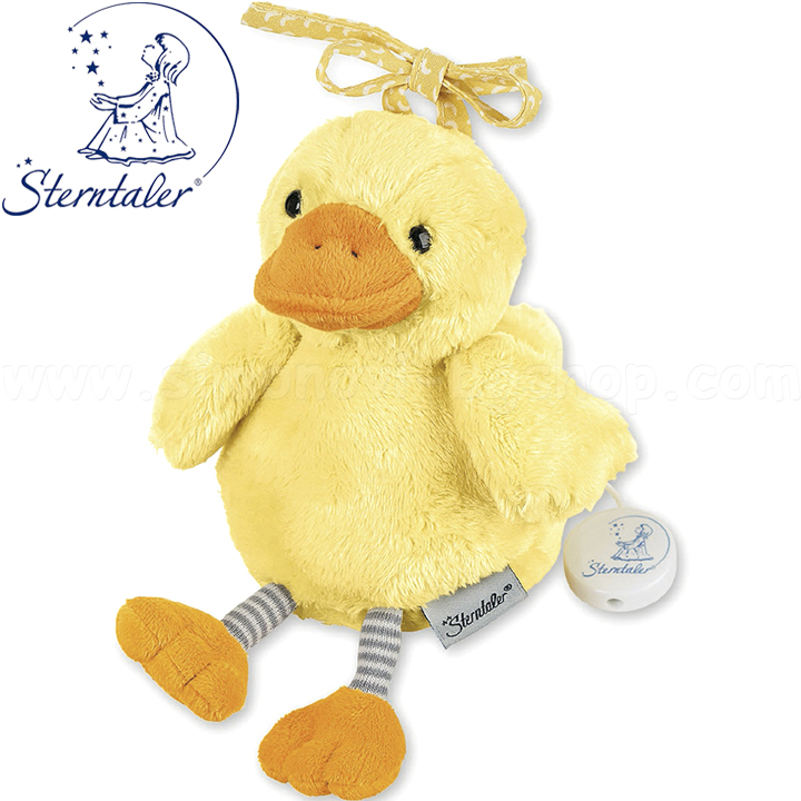 Sterntaler Edda Бебешка музикална играчка 18см Жълто патенце 6001963 Sterntaler Edda Бебешка музикална играчка 18см Жълто патенце 6001963