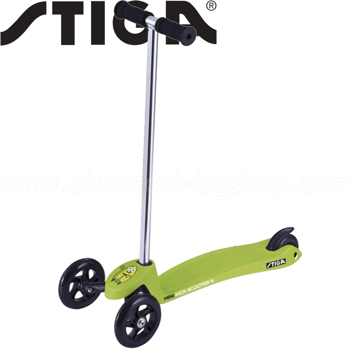 2014 Stiga - scuter pentru copii Mini Lovitura verde